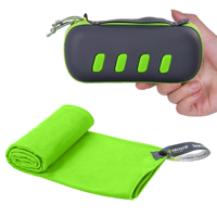Étui à serviette personnalisé en gros, petit étui à serviette portable en EVA pour la salle de sport, le yoga, le sport, la course à pied, le camping