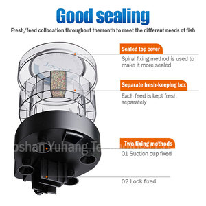 Jecod drf seriesfactory bán buôn thông minh Bluetooth vuông nhựa tự động cho ăn thiết bị Aquarium Pet hẹn giờ bể cá <span class=keywords><strong>koi</strong></span> - Product Image 4