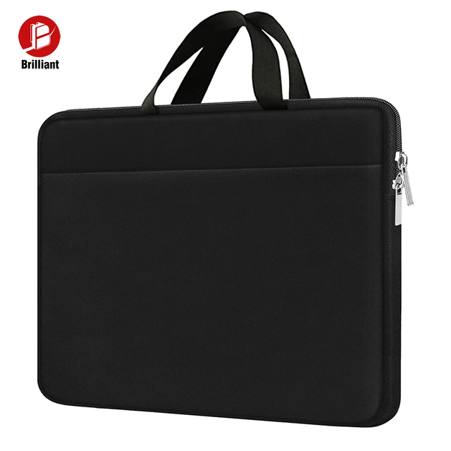 Durable 15.6 Inch Laptop Sleeve Case Travel Shockproof Protective Computer Cover HandBag Briefcase for HP Asus Acer Dell Lenovo