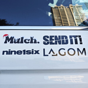 Không thấm nước UV kháng xe chuyển amine xe đề can tùy chỉnh Vinyl Chrome chết cắt cửa sổ xe dán cho 3D xe DECAL - Product Image 6