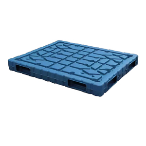Pallet impilabili reversibili in plastica per soffiaggio a doppia faccia 1600x1400x150mm con prezzo del produttore - Product Image 4