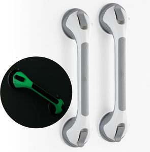 Lot de 2 poignées de <span class=keywords><strong>douche</strong></span> de 12 pouces pour baignoires et douches Poignée de <span class=keywords><strong>douche</strong></span> avec ventouse à prise forte Poignée de bain - Product Image 1