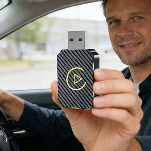 Adaptateur CarPlay filaire vers sans fil, contrôle sans fil, Plug & Play, CarPlay pour voitures - Product Image 1