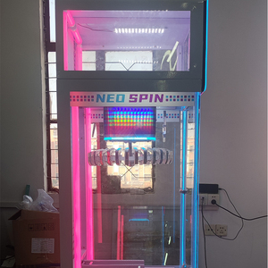 Neofuns Mini Clip kỹ năng đồng tiền hoạt động trò chơi Arcade máy NEO quay Claw cần cẩu và clip kẹp máy quà tặng với giải thưởng Locker - Product Image 5