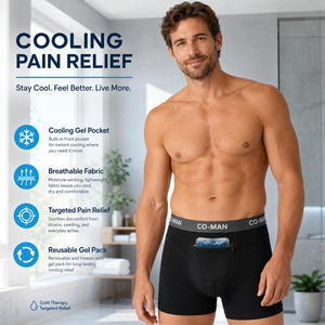 Pantaloncini <span class=keywords><strong>Boxer</strong></span> Rinfrescanti con Gel per il Post-Operatorio, Riutilizzabili, per Sportivi e Ragazzi - Product Image 2
