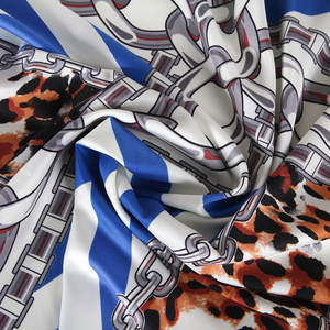 Hot Sale Bandana Head Wrap <b>square</b> <b>Scarf</b> 140x140 <b>square</b> Satin <b>Scarves</b> Printing Shawls Ladies - Product Image 5