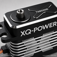 Servomoteur de voiture RC 1/12 XQ-S8020D 20kg sans noyau numérique haute tension haute précision étanche avec engrenage en acier inoxydable 8.4V