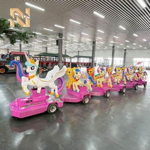 Tren Turístico Nova Rides Dotto para Niños, para Uso en Interiores/Exteriores, Atracción Familiar de Entretenimiento con Gran Alcance - Product Image 2