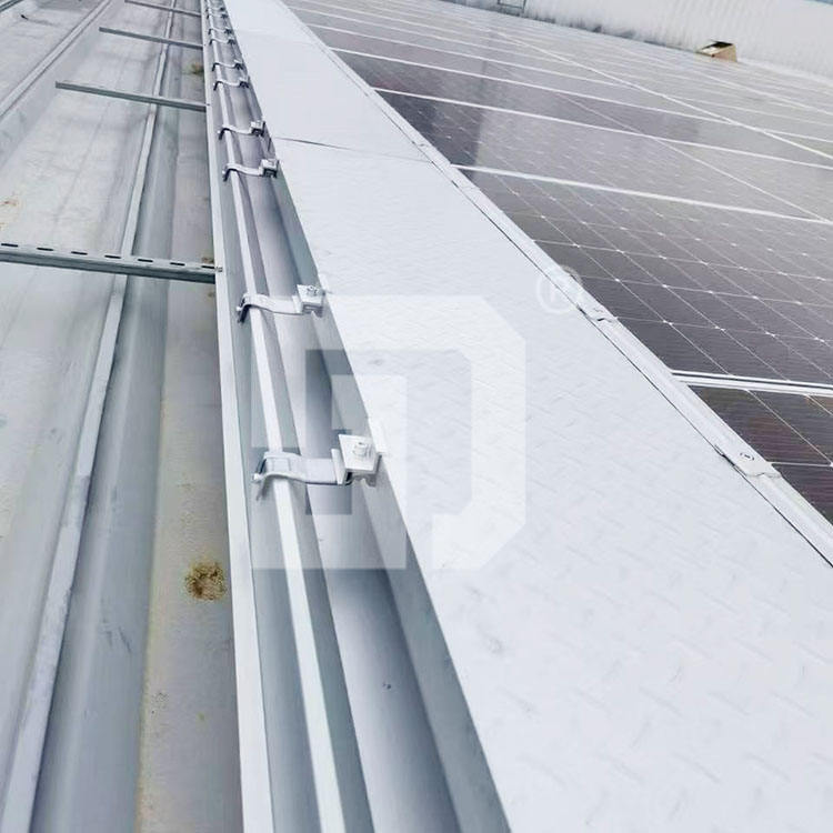High Efficiency BIPV Fence Mounting System for Solar Power