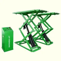 Elevador de Tijera Compacto Original de Alta Precisión, Elevador de Tijera Extensible de Elevación Completa, Pequeño Elevador de Tijera para Coches, Elevador Hidráulico de Tijera para Vehículos
