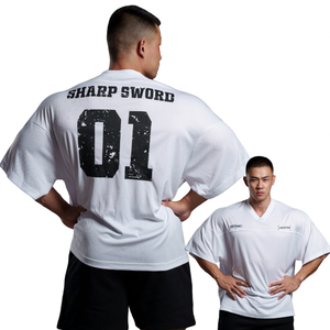 T-shirt de sport à manches courtes LS1524, été, séchage rapide, entraînement, manches courtes - Product Image 6