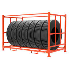 איכות יפה מתכת אטרקטיבית חלקים אוטומטי מחסנית צמיג מדף אחסון stacks stacks - Product Image 6