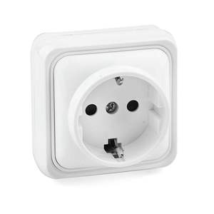 Schuko 16A 65, superficie, caratteristiche tecniche per impianti elettrici sicuri ed efficienti. - Product Image 1