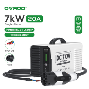 Caricatore Portatile Ovrod 7Kw DC Compatibile con GB/T CCS EV ID4, <span class=keywords><strong>Stazione</strong></span> di <span class=keywords><strong>Ricarica</strong></span> DC 220V per Auto Elettriche - Product Image 1