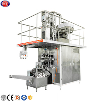 Machine à emballer complète de jus de lait UHT Machine de remplissage aseptique multifonctionnelle de carton de brique