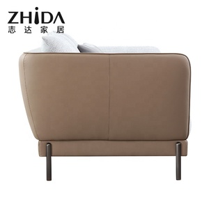 चीन प्रत्यक्ष कारखाने कस्टम सोफे आधुनिक उच्च अंत इतालवी डिजाइन चमड़े के कपड़े <span class=keywords><strong>2</strong></span> 3 सीटों वाले सोफे कमरे में रहने वाले सोफे सेट - Product Image 6