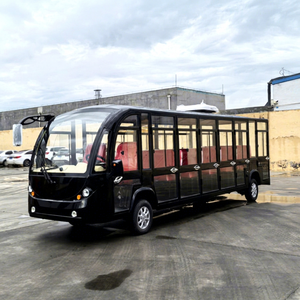 Vehículo de Transporte Turístico de 14 Plazas con Carrocería Cerrada, Ahorro de Energía, Batería de Plomo-Ácido, Color Personalizado, para Hotel, Autobús Eléctrico Turístico - Product Image 1