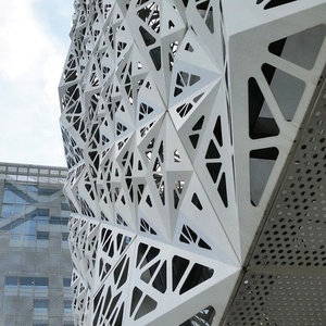 Tùy chỉnh hiệu ứng 3D tấm nhôm cho nội thất bên ngoài bảng kim loại trang trí tùy chỉnh nội thất bên ngoài nhôm 3D - Product Image 5