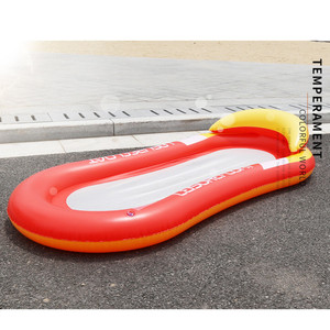 Mori Yuho Floating Lounger 160x90cm <b>Inflatable</b> Pool <b>Float</b> Lounge Chair Water Seat - Product Image 3