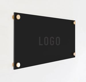 Panel Acrílico Personalizado Premium con Logotipo Impreso con UV, Diseño de Corte Láser, Tablero de Exhibición Publicitario Impermeable para Promoción - Product Image 1