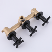 Laiton Salle De Bains Robinet De Douche Pluie Pommeau De Douche Mélangeur Robinets Chrome-Fini Hôtels Équipement Ensemble De Douche