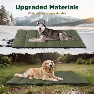 Grand lit de <span class=keywords><strong>voyage</strong></span> pour animaux de compagnie <span class=keywords><strong>Film</strong></span> étanche Portable pliable lavable lit pour <span class=keywords><strong>chien</strong></span> pour chiens de taille moyenne motif solide pour le camping - Product Image 4