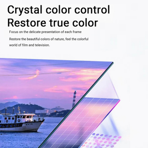 Large Size 120 Inch 4K UHD Frameless Android <b>Smart</b> TV for 144Hz Refresh Rate Built-In Speaker for Hotel TV Public Viewing - Product Image 3