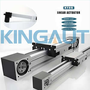 Couple élevé vitesse rapide 24V DC actionneurs d'ouvre-vitre 4000N actionneur linéaire de serrure de porte longue course bateau direction tige de traction - Product Image 4