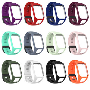 Correa de Silicona Integrada Win-Win OEM, Transpirable, Compatible con <span class=keywords><strong>TomTom</strong></span> Runner 2, 3 y Spark Series - Product Image 1