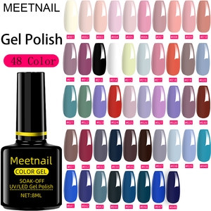 Vernis à ongles gel UV LED Soak Off 48 couleurs, base aqueuse, finition mate, vegan, flacon personnalisable avec logo - Product Image 1