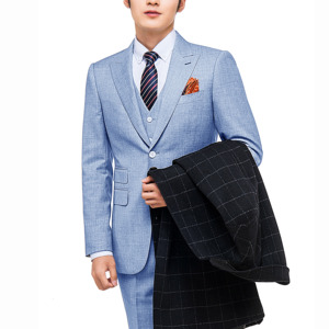 Costumes pour hommes, vêtements pour hommes, <span class=keywords><strong>tenue</strong></span> de travail formelle pour hommes, costume en laine, vestes pour hommes, costumes d'affaires pour hommes - Product Image 4