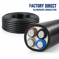 Câble d'alimentation YJLV 0,6/1 kV, conducteur en aluminium, isolation XLPE, gaine en PVC, câble électrique basse tension