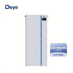 Original Deye 5.12kwh Stacked Low Voltage Battery Pack AI-W Solar Energy Storage Battery Lifepo4 Lithium Battery Price - Product Image 1