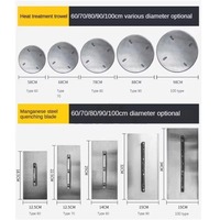 Finitionneuse à béton thermique de 1000 mm avec moteur Honda GX160 6,5 CV et roues pour sols de salles informatiques et serveurs