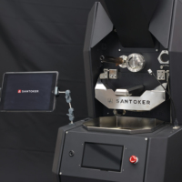 Torréfacteur à café SANTOKER à écran tactile RX5, 5 kg, machine à torréfier les grains de café automatique intelligente