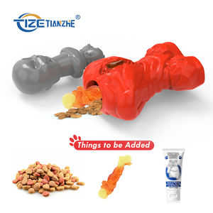 Giocattolo da masticare in gomma naturale Non tossico giocattolo da masticare per cani dal Design di scheletro Ultra resistente - Product Image 4