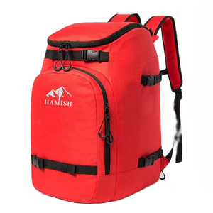 Échantillon gratuit Sac à chaussures de ski personnalisé de 50 L, Sac à dos pour chaussures de ski, avec compartiment pour casque - Product Image 5