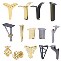 Fabricants chinois de pieds de canapé en métal chromé, vente de divers styles d'accessoires pour pieds de meubles, pieds de table, pieds de canapé en métal doré