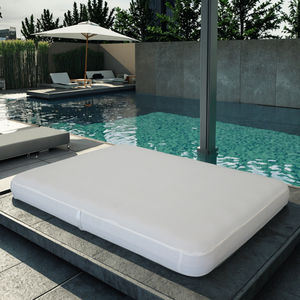 Plataforma Flotante Inflable Blanca KLAND para Pesca, Plataforma de PVC para Nadar, <span class=keywords><strong>Rectangular</strong></span>, 200x150x25cm - Product Image 1