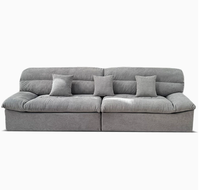 Ensemble de meubles modulaires rembourrés, canapé compressé sous vide, canapé sectionnel compressible pour salon, canapé en éponge enroulé, emballé en boîte