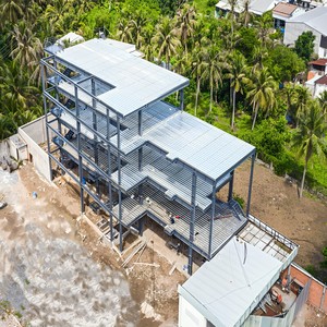 تصميم حديث من الفولاذ الخفيف ، مبنى بناء تجاري من الفولاذ الصديق للبيئة ومجمع تجاري للاستخدام في المتاجر - Product Image 5