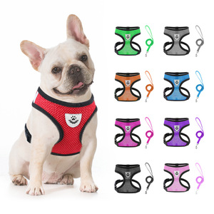 <span class=keywords><strong>Harness</strong></span> Anjing Kecil Ramah Lingkungan dari Poliester Padat dengan Tali Dada Reflektif dan Dekorasi Pita untuk Anjing dan Kucing - Product Image 1