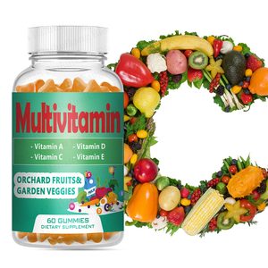 Complément nutritionnel quotidien, gommes multivitaminées pour hommes et femmes, vitamines et minéraux en gommes, gommes multivitaminées pour adultes - Product Image 1