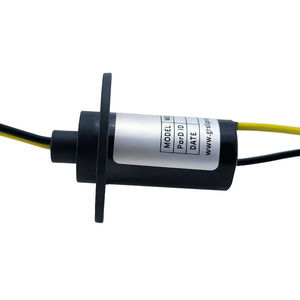 Collecteur électrique à faible puissance 20A, 2 voies, 22mm, type capsule à bride, avec contacts électriques de haute performance et matériaux de contact - Product Image 6