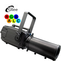 Nouveau projecteur ellipsoïdal à zoom LED 400W RGBALC X7 à 6 couleurs pour studio TV, théâtre, scène