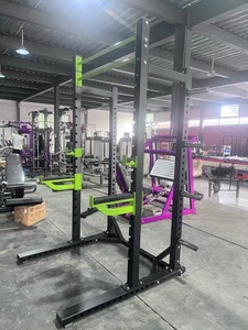 Máquina de Sentadillas con Jaula Media Freeman de Venta Directa de Fábrica, Uso Comercial en Gimnasios, Máquina Ajustable para Levantamiento de Pesas - Product Image 4
