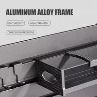 Accessoires de rangement de cuisine modernes de haute qualité, armoires murales dissimulées, dispositif de levage intelligent pour armoire, efficacité spatiale, alliage d'aluminium