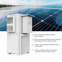 Batterie au lithium fer phosphate (LFP) BR SOLAR 51.2-280AH 50KW Haute Tension Triphasée Tout-en-un Hybride ESS Onduleur Solaire 100KWh