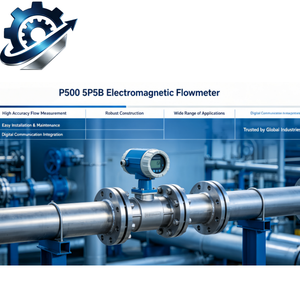 Medidor de Flujo Magnético Estable con Diagnóstico Inteligente 5P5B, Comunicación HART para Procesos Industriales - Product Image 3