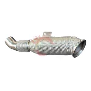 Tubo de Escape de Alto Flujo Vortex de Acero Inoxidable 304 con Catalizador y Protector Térmico para B58 3.0T M340i M240i G20 G42 2019-2025 - Product Image 5